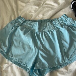 Lululemon Athletica Blue Athletic Shorts Lightweight Relaxed Fit